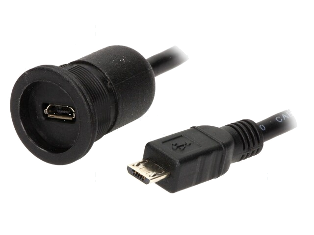 Kabel-adapter; Micro USB B ingang,USB B-microstekker; 1310 Kabel-adapter; Micro USB B ingang,USB B-microstekker; 1310
